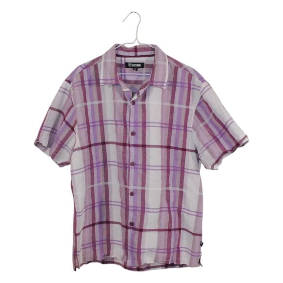 Stacy Adams  Collard Button Down Shirt Size L - Picture 1 of 7